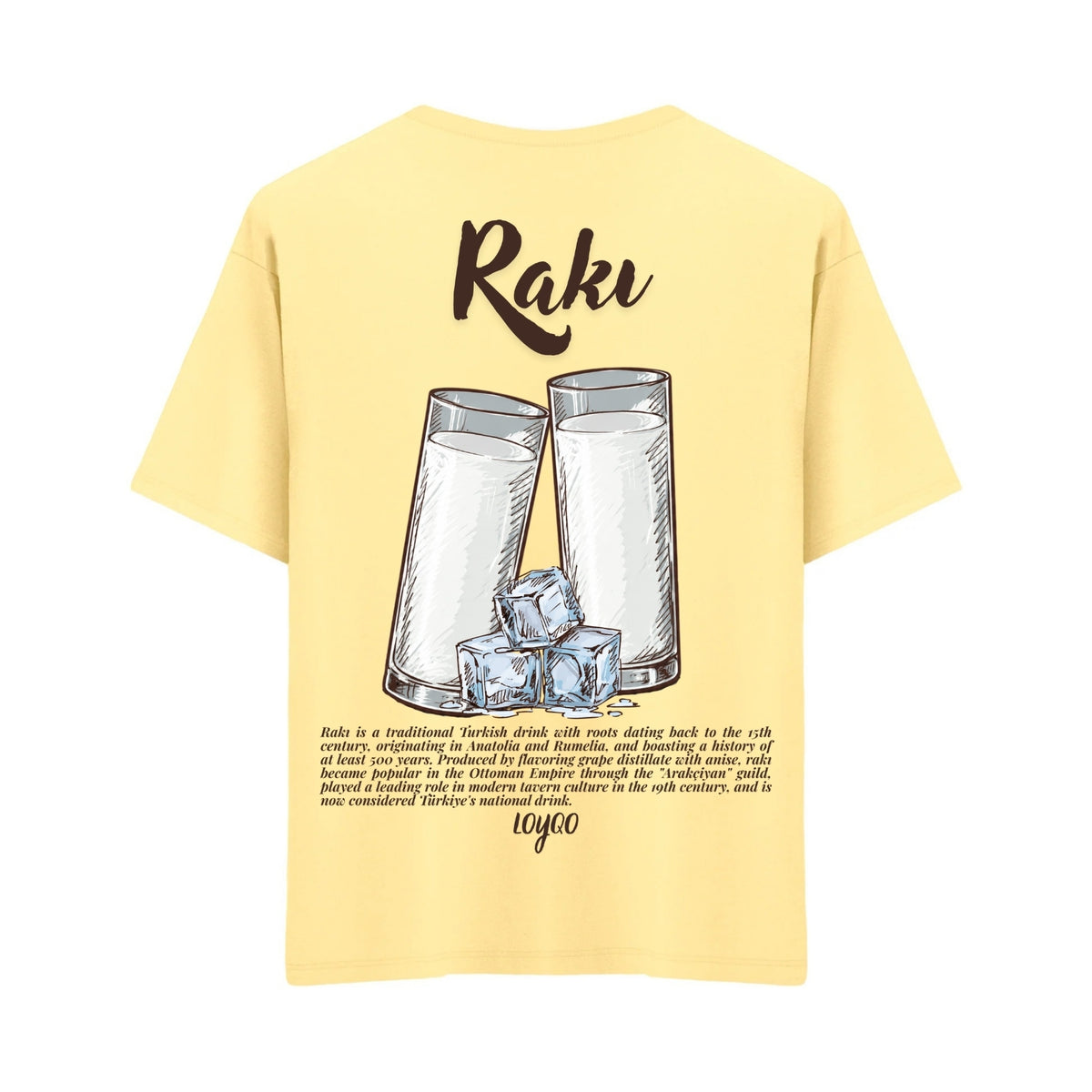 Rakı - Oversize T-Shirt