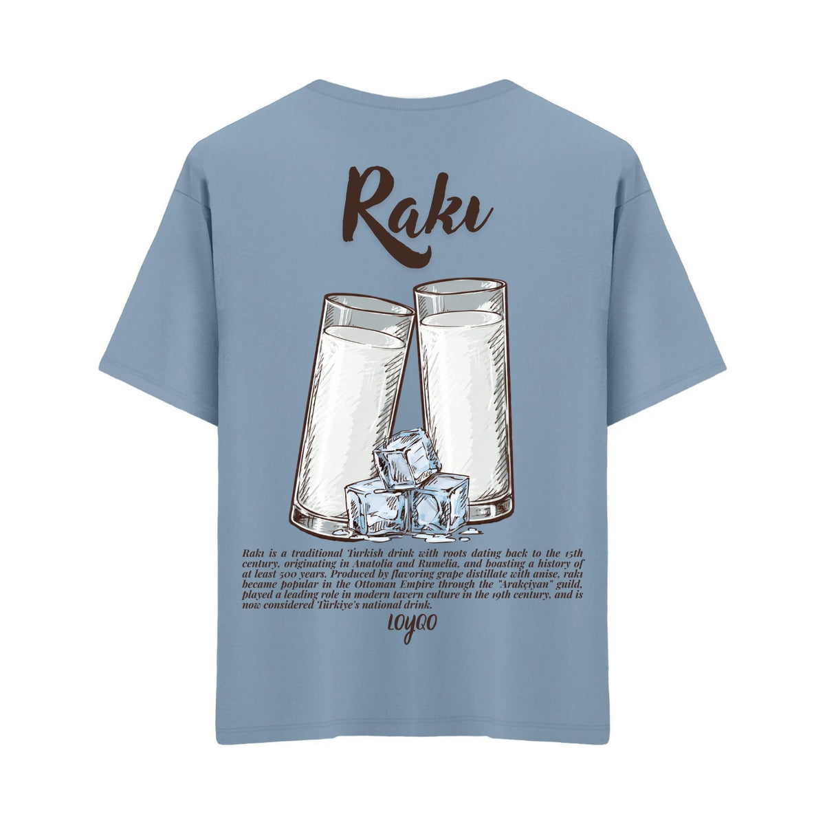 Rakı - Oversize T-Shirt