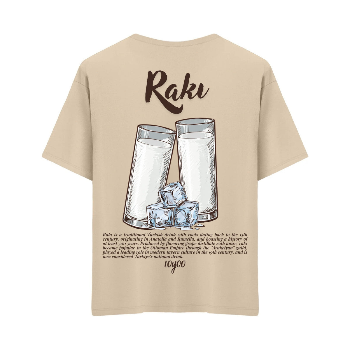 Rakı - Oversize T-Shirt